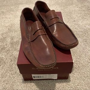 To Boot Brown Leather Men’s Loafer, Size 11